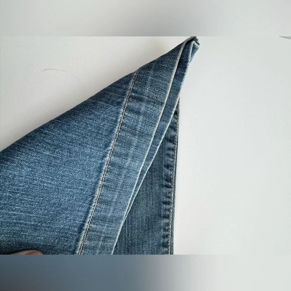 VINTAGE 2004 Gap Long and Lean Jeans Size 12 Ankle Made in USA euc - Picture 11 of 13